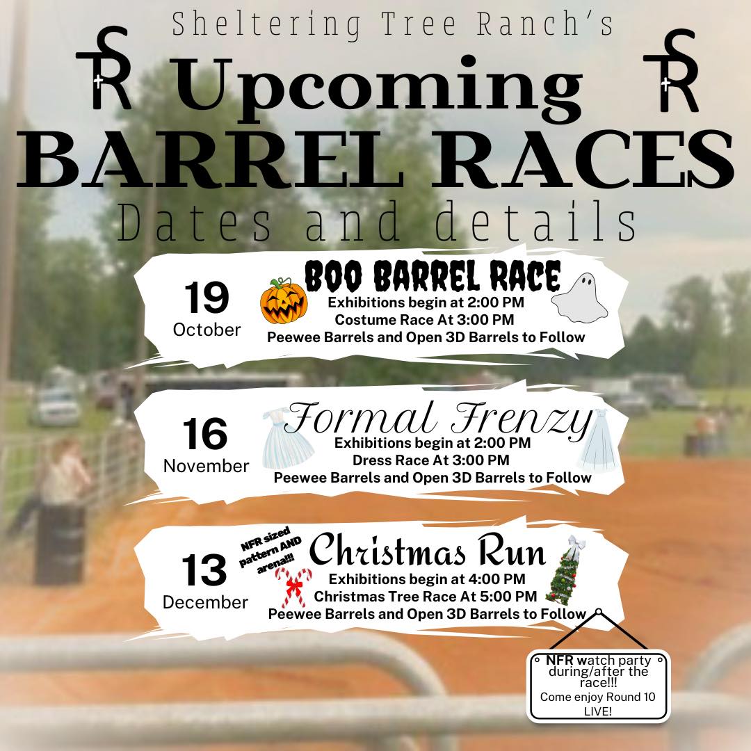 upcoming barrel races